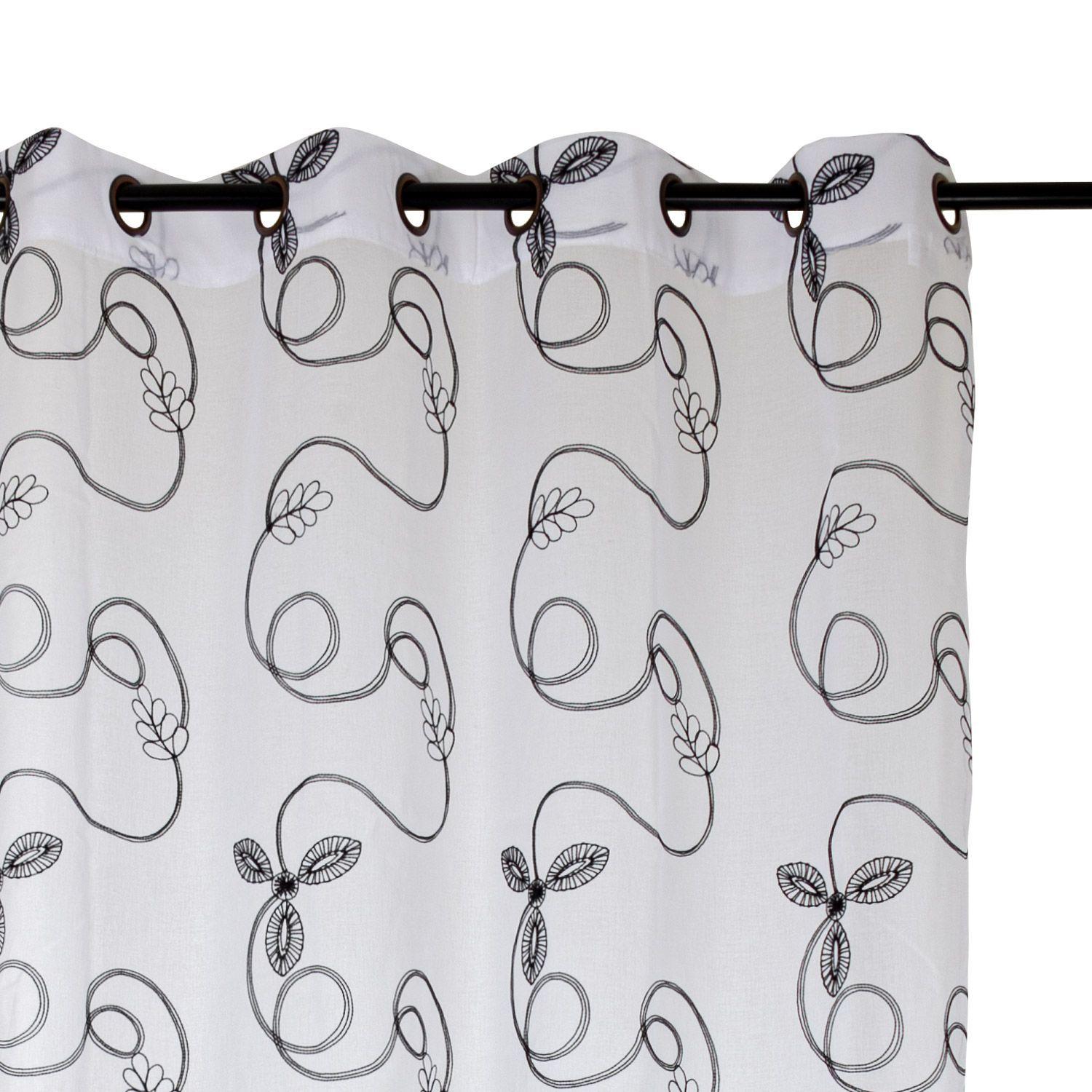 Set  2Velos  Bordado 1.40 X 2.20 Negro-0