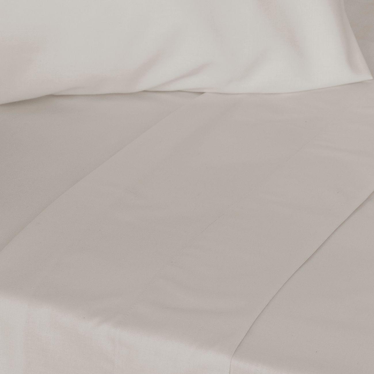Jgo.Sábanas Polycotton 1.5 pl -144 hilos 3 piezas - Beige-2