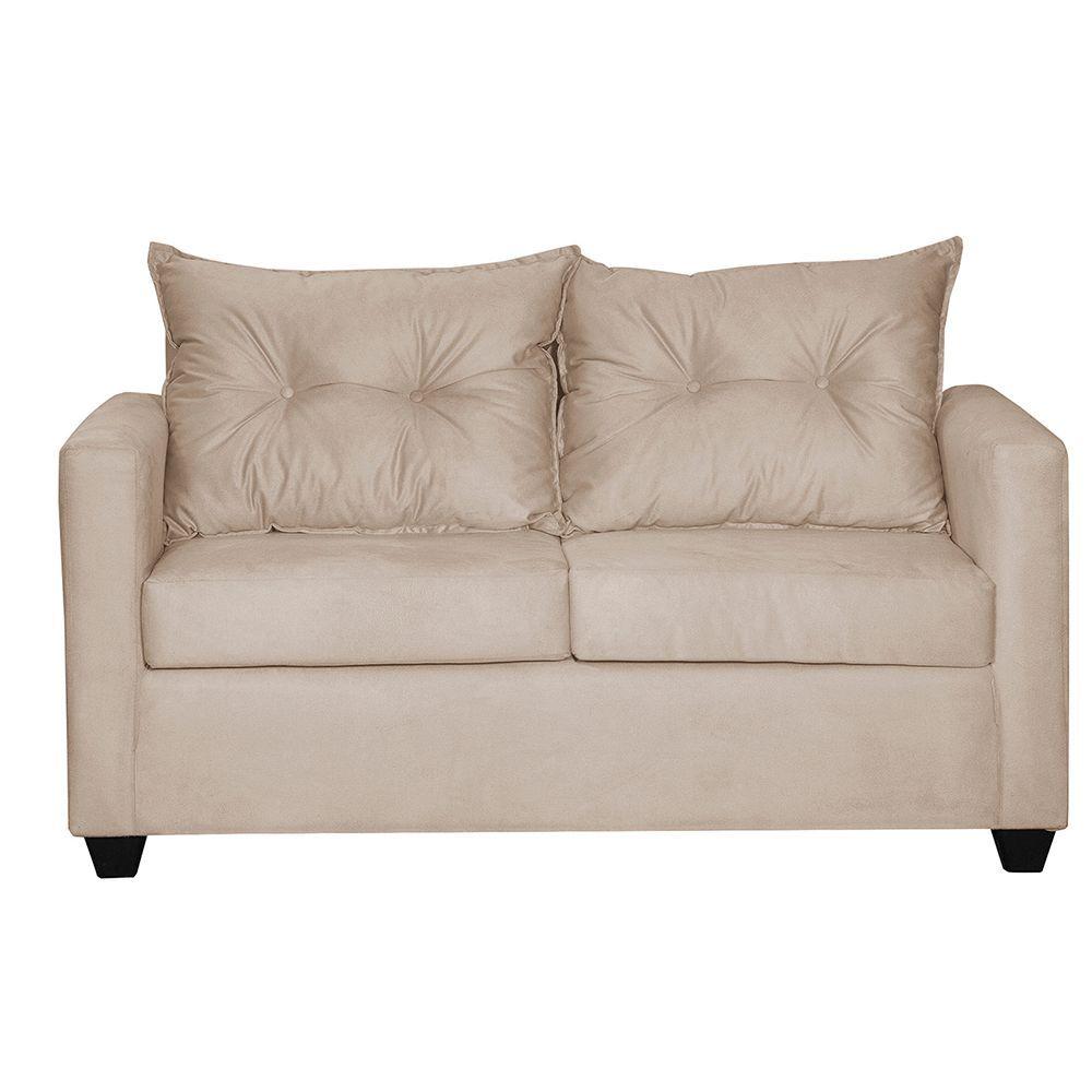 Sof 2c Hamburgo Felpa Beige 130x70x83-1