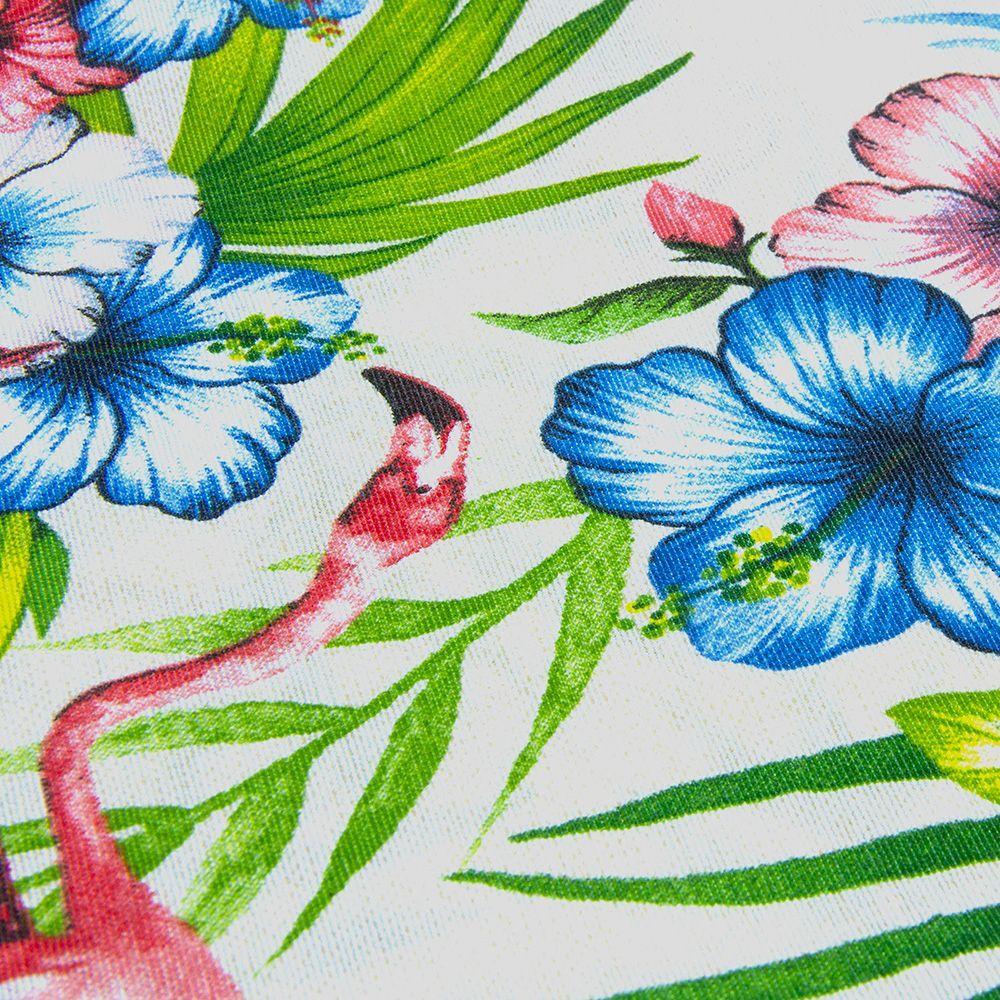 Set 2 Cojines Lona Espa ola Flamingo 25x50-2