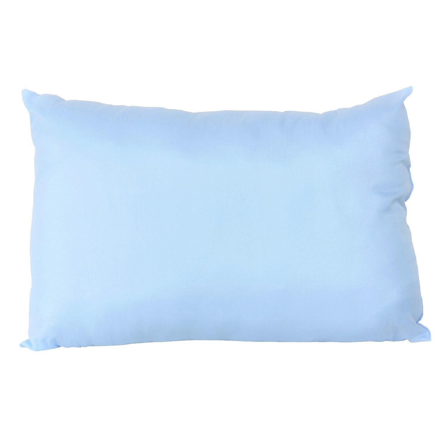 Set 2 almohadas premium Eco colores 50x70 celeste-2