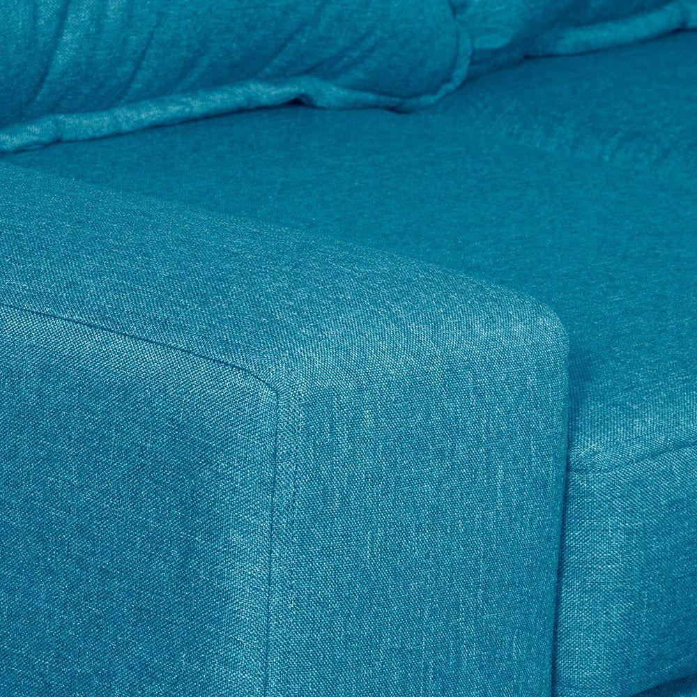  Sofa  Viena 3 cuerpos   Tela  Turquesa 190 x 80x90-2