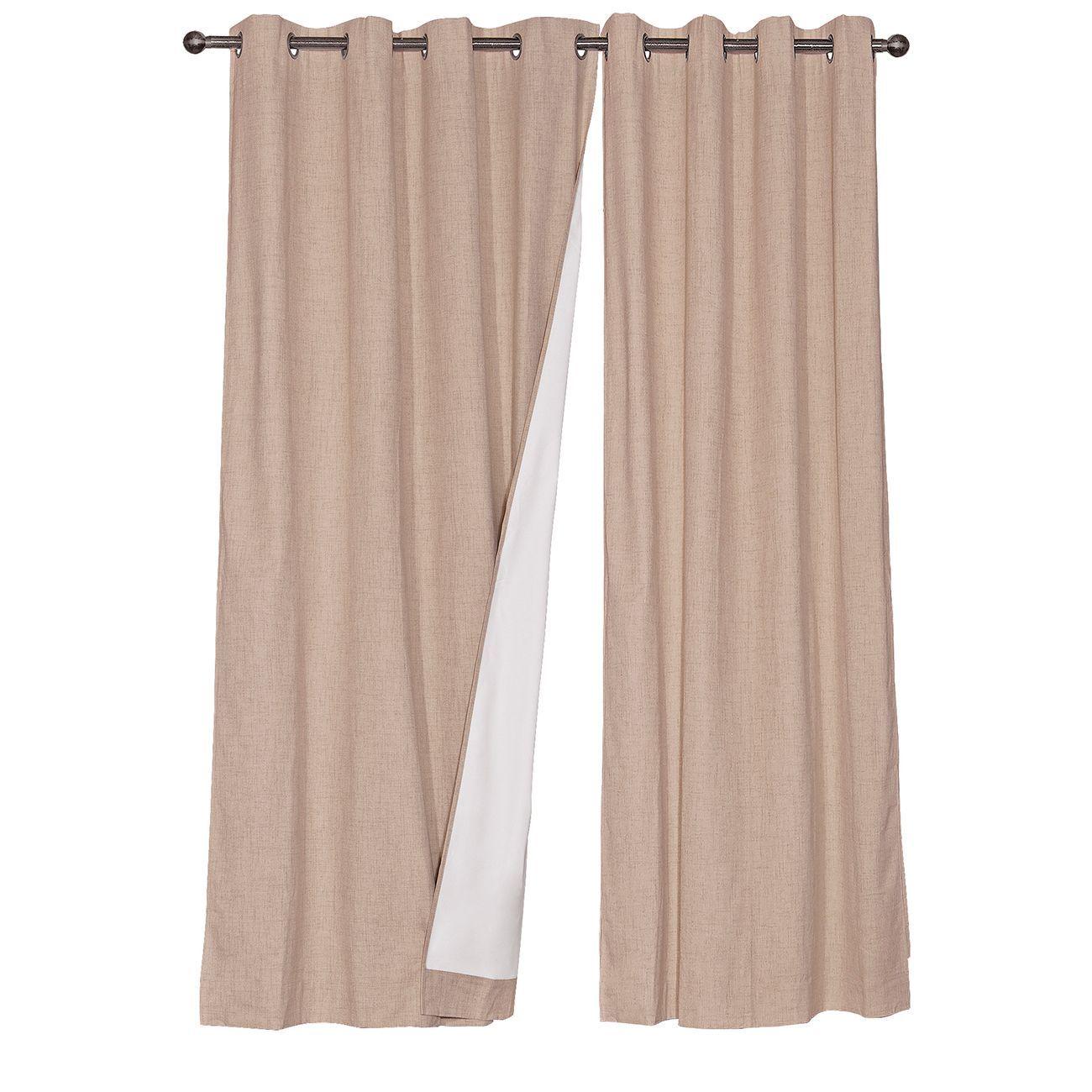 Set Cortina Masel B.O Lino Arena  140 x 225-1
