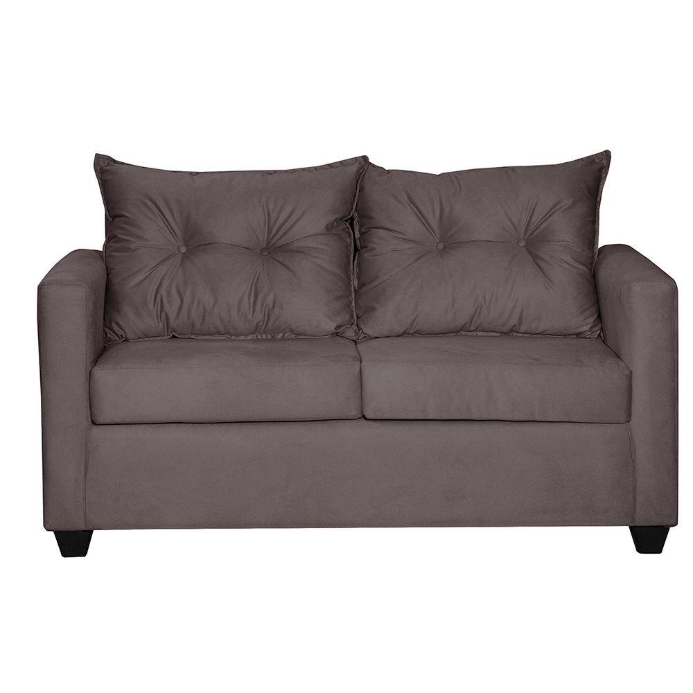 Sof 2c Hamburgo Felpa Chocolate 130x70x83-1