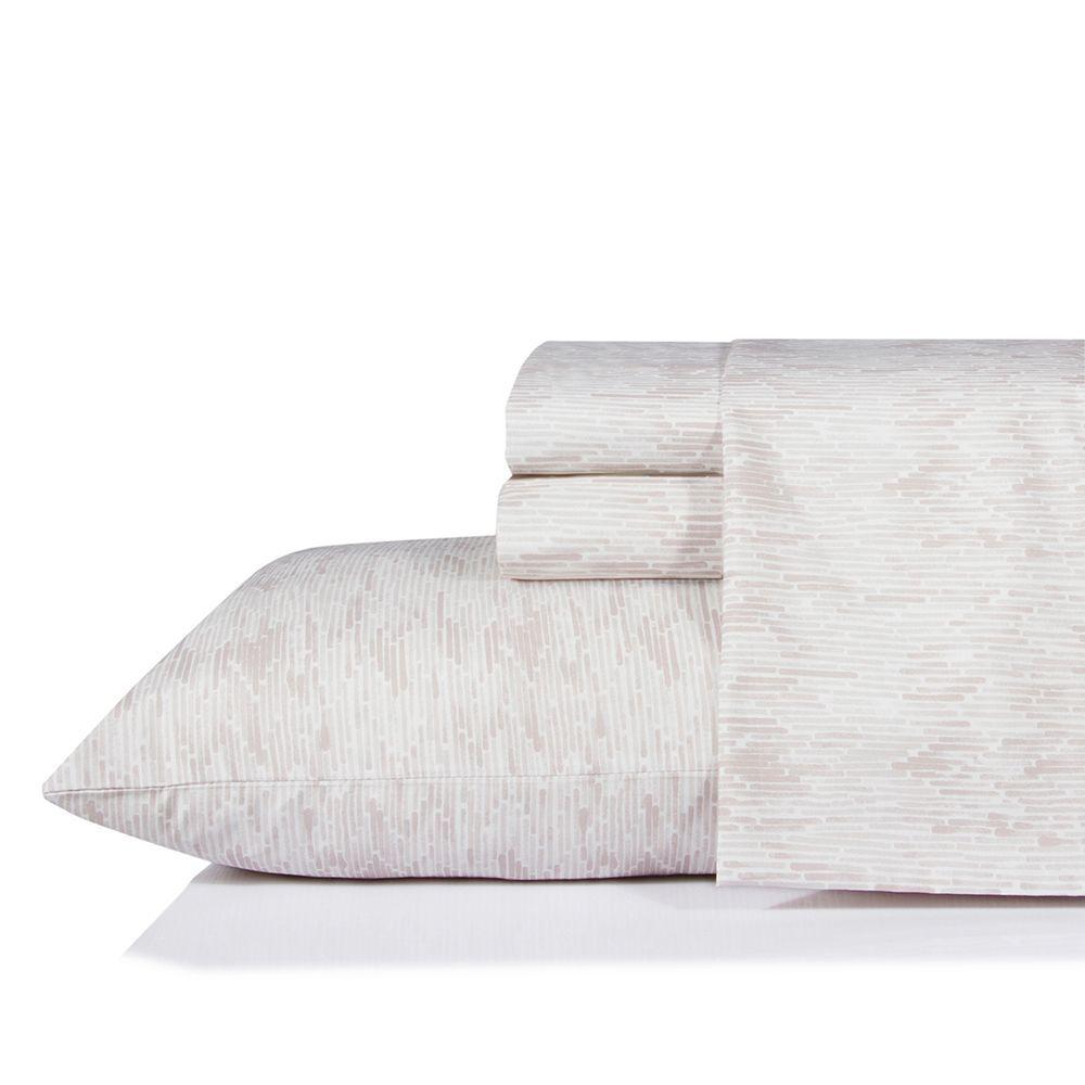 Sabanas  Microfibra  estampada 1. 5 plazas 3P -Nautica Home -Beige-4