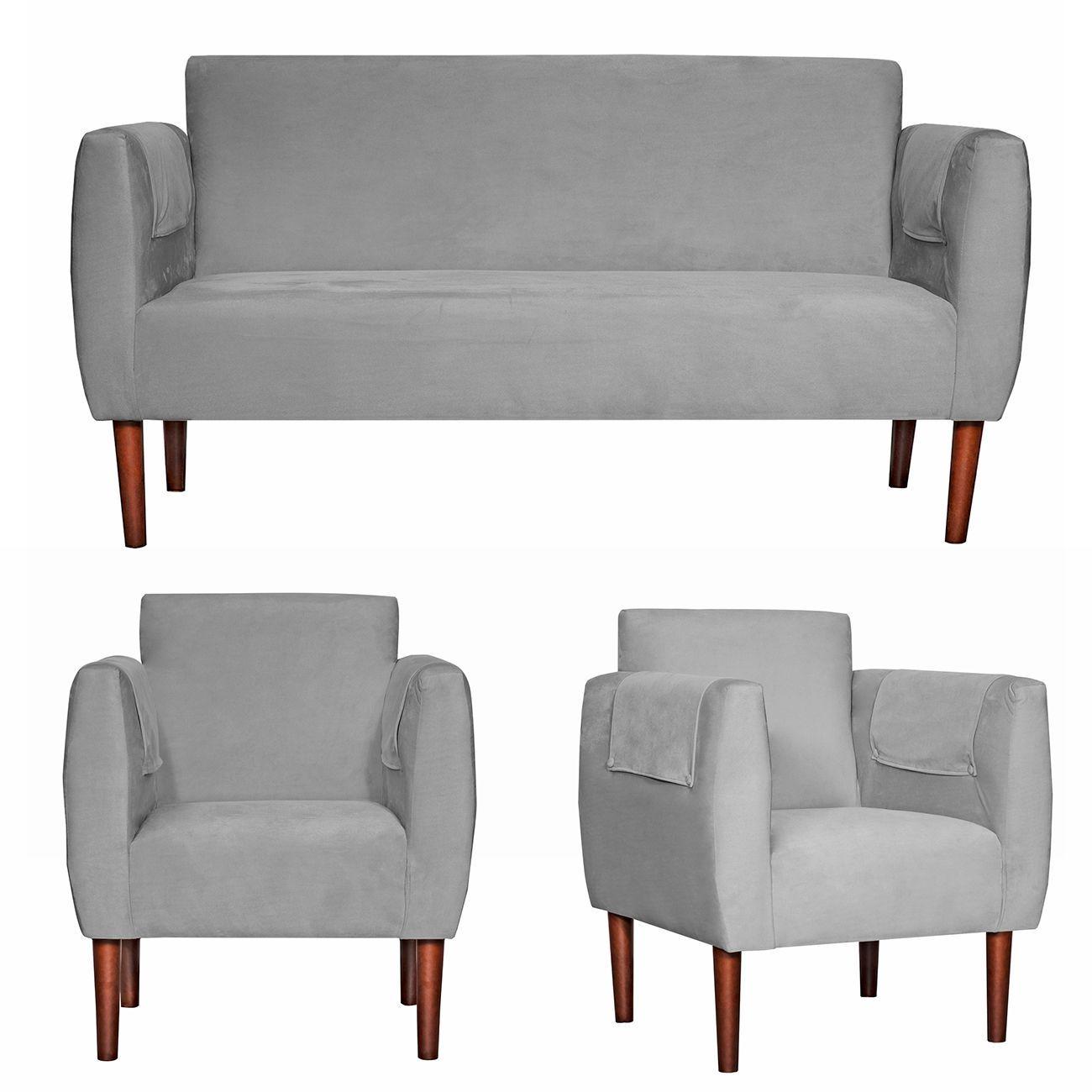 Living 3.1.1 Flam Felpa gris-0