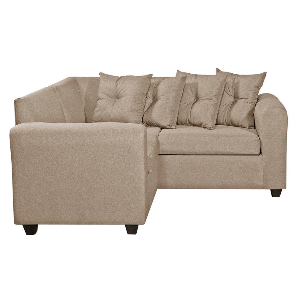Seccional Esquinero Recife Tela Beige 160x160x78-3
