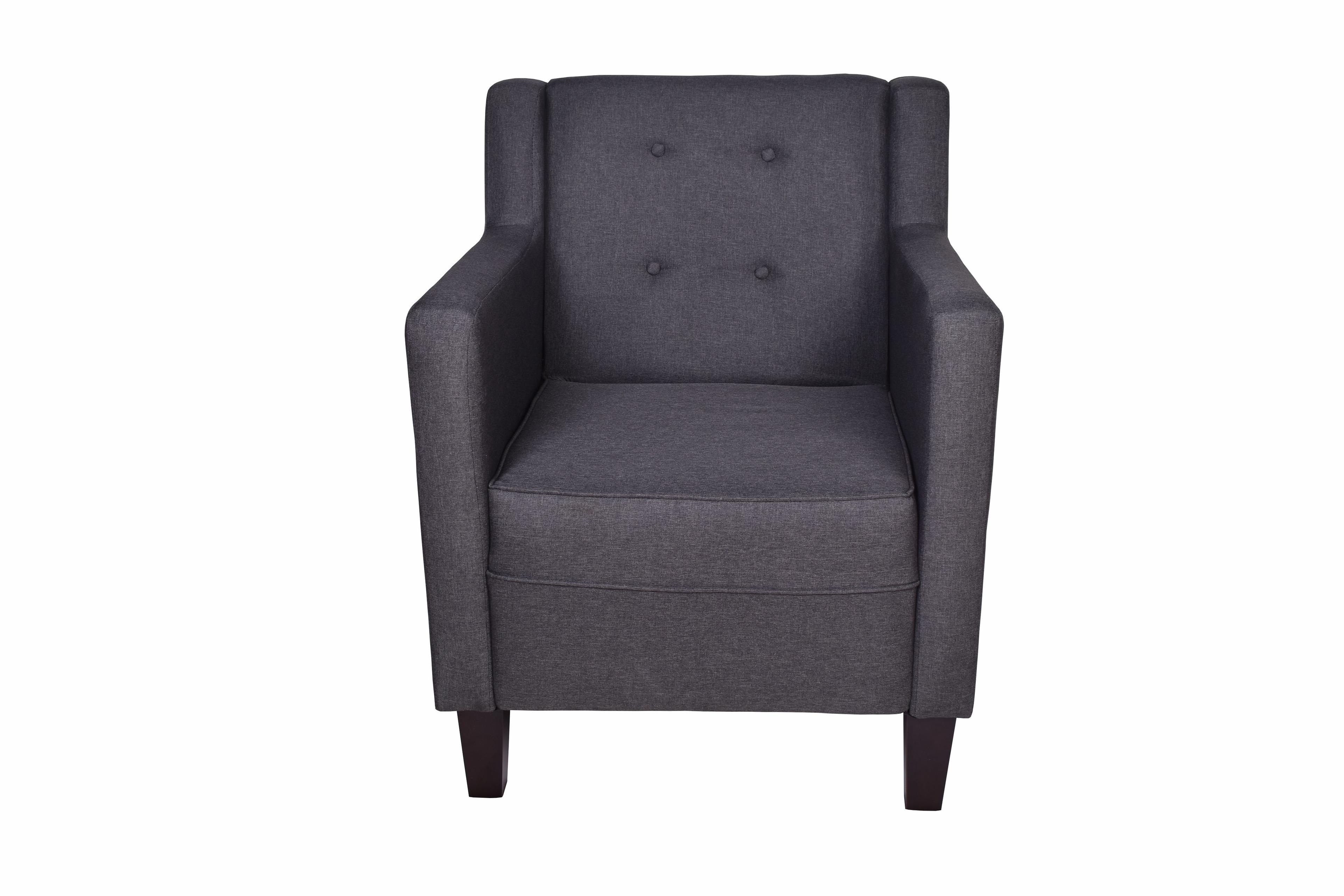 Poltrona Cory  69x65x86 cm Gris oscuro-1