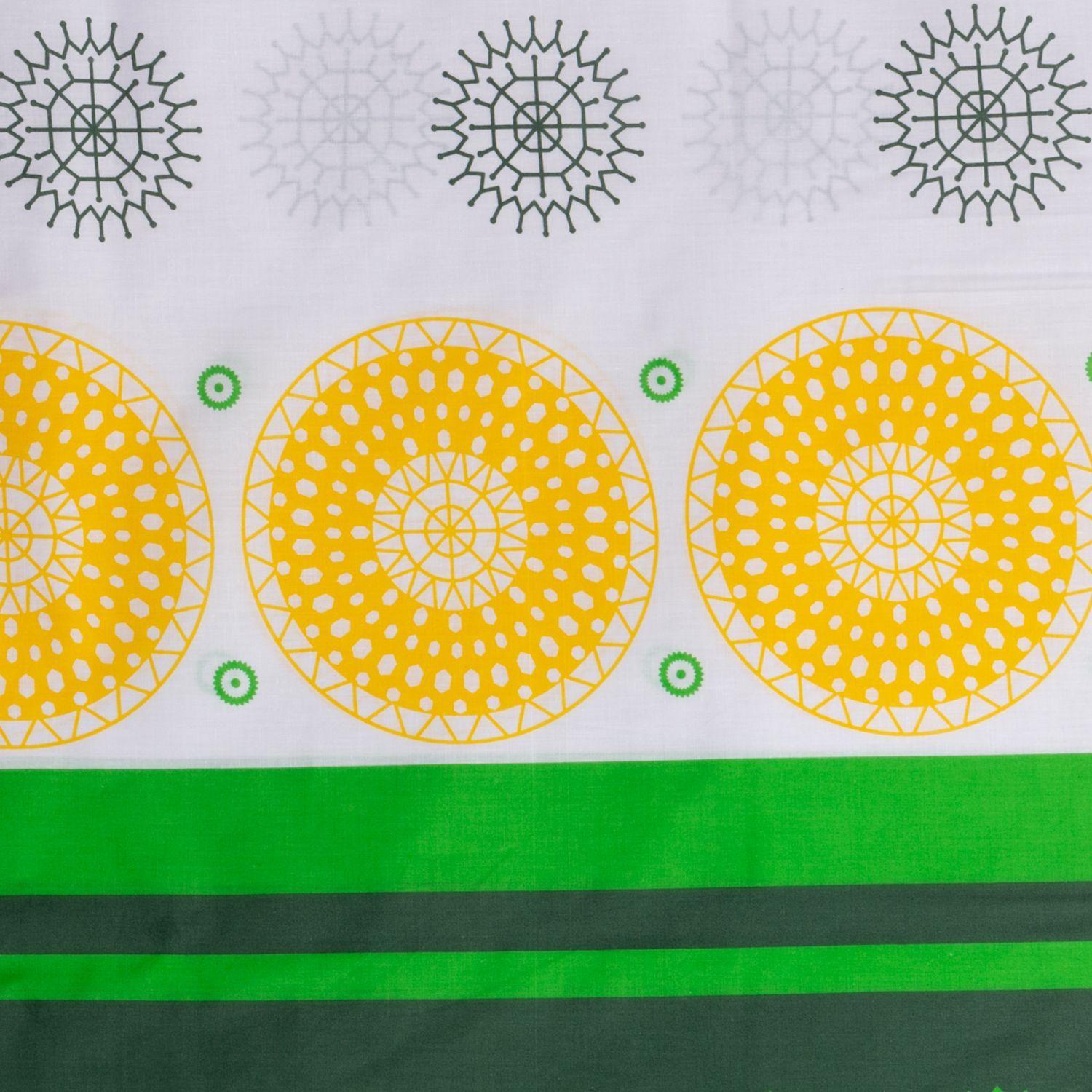 Juego de Sabanas Runas 1.5 plazas Verde-1