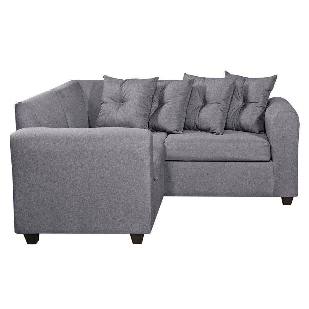 Seccional Esquinero Recife tela Gris 160x160x78-3