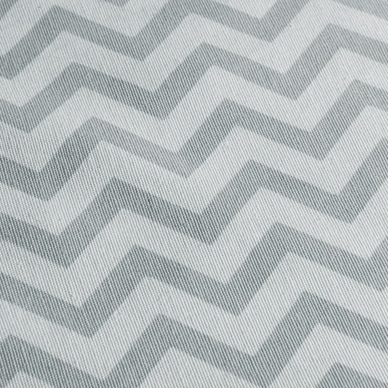 Cortina Lona Española ZigZag  Gris-2