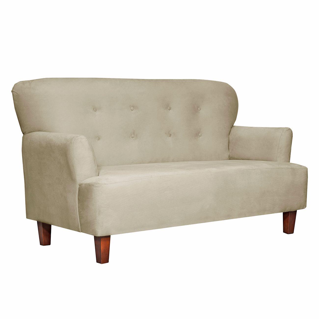 SOFA YORK 2C FELPA BEIGE  150x80x95-1