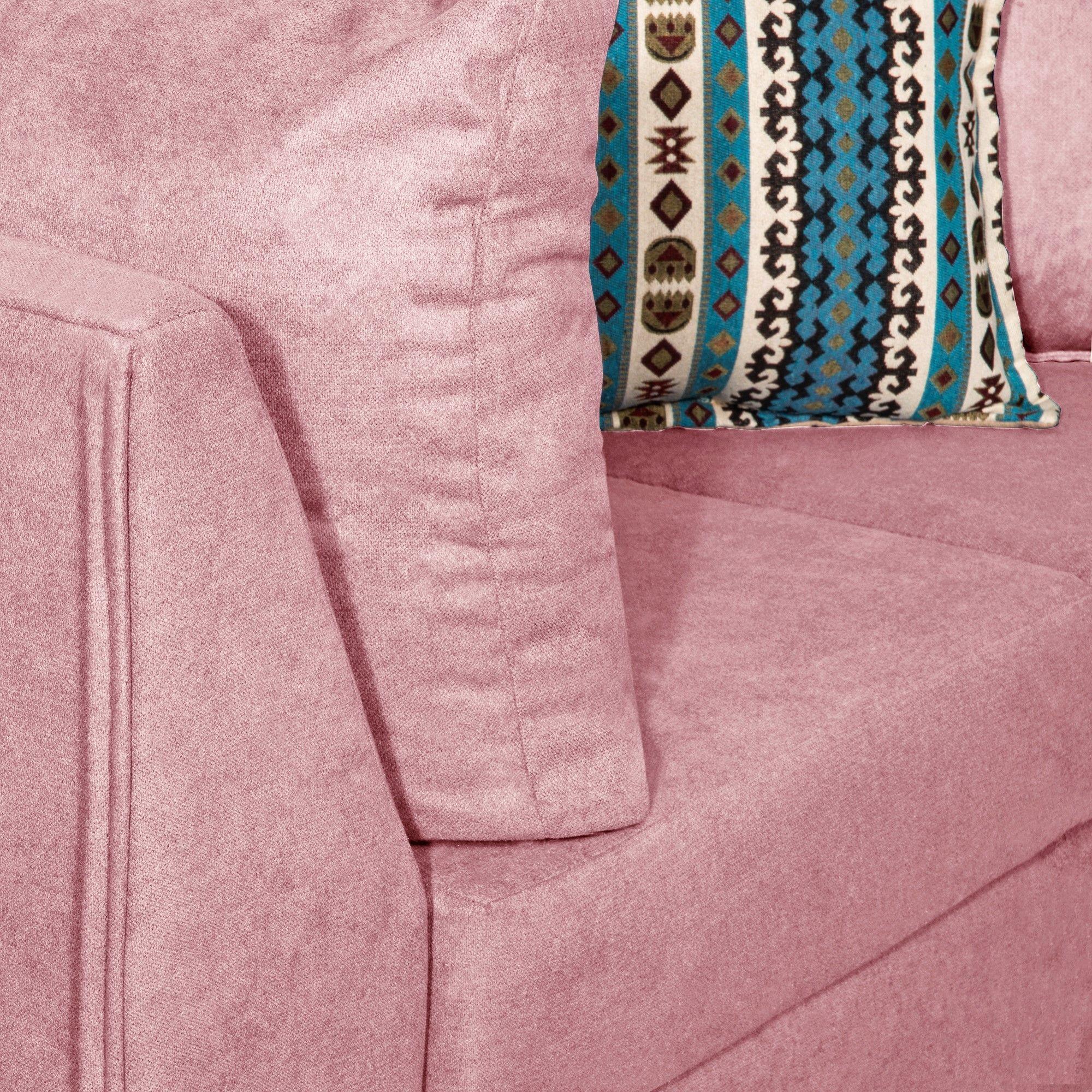 Sofa modular 3c Belek tela  Palo Rosa 245x 90 x 95-3