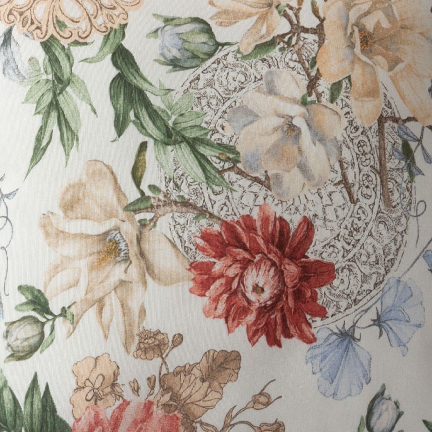 Set 2 Cojin Lona Española Eloisa 50X50 cm Rojo-1