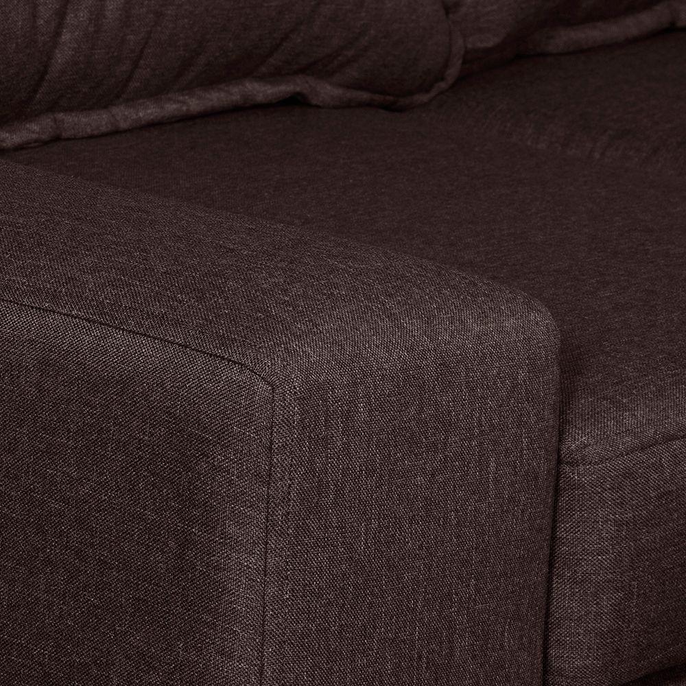  Sofa  Viena 3 cuerpos   Tela Chocolate  190 x 80x90-2