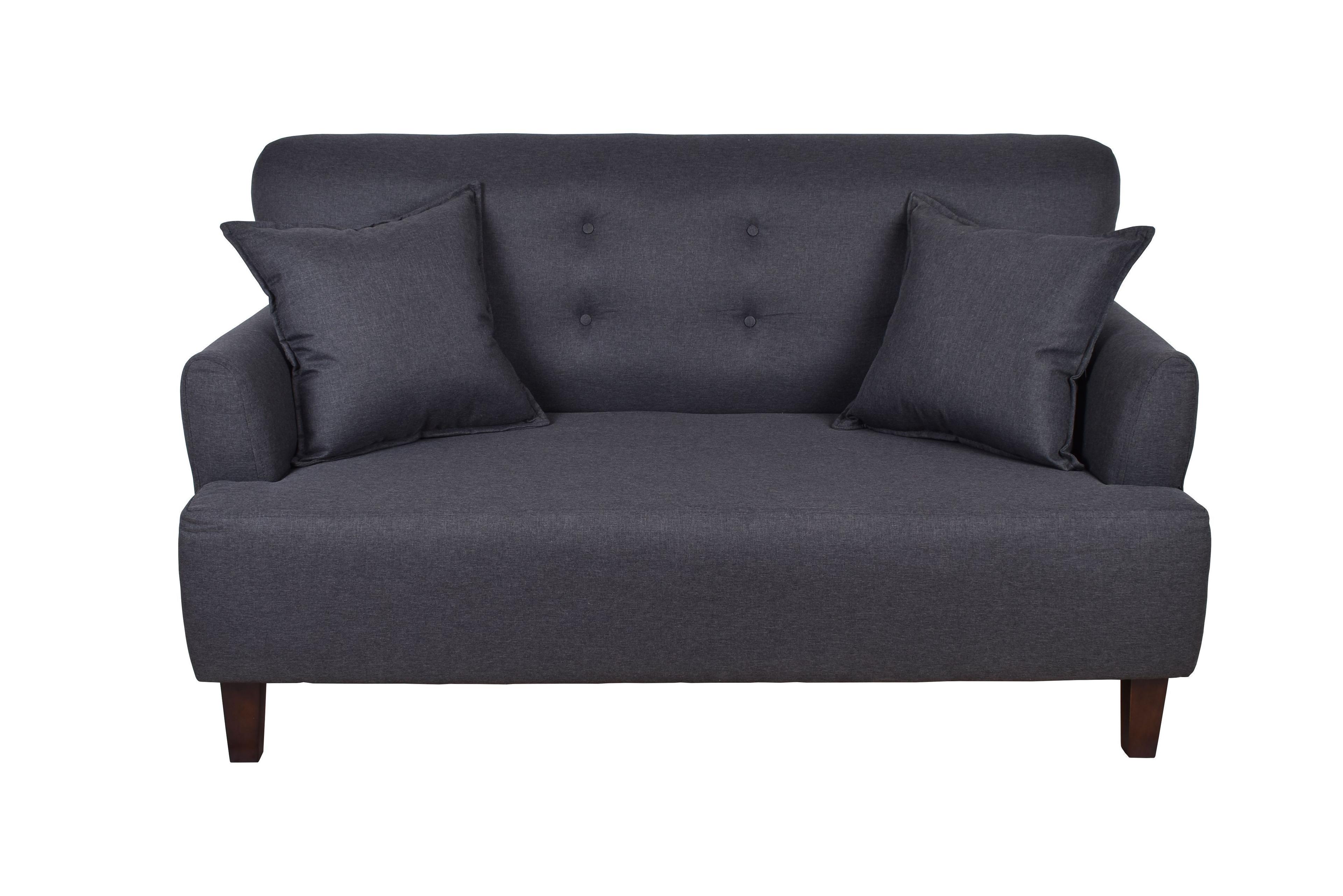 Sofá Masel 2C York 150x80x95 cm   Gris oscuro-10