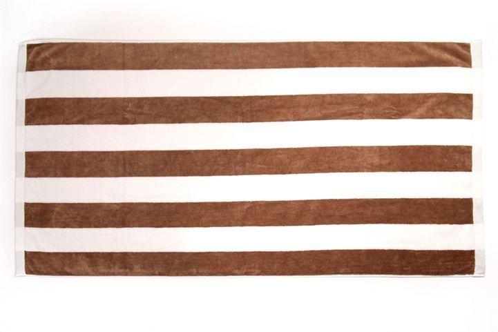 Toalla de Playa Nautica Home 160x80 Rayas Beige-4