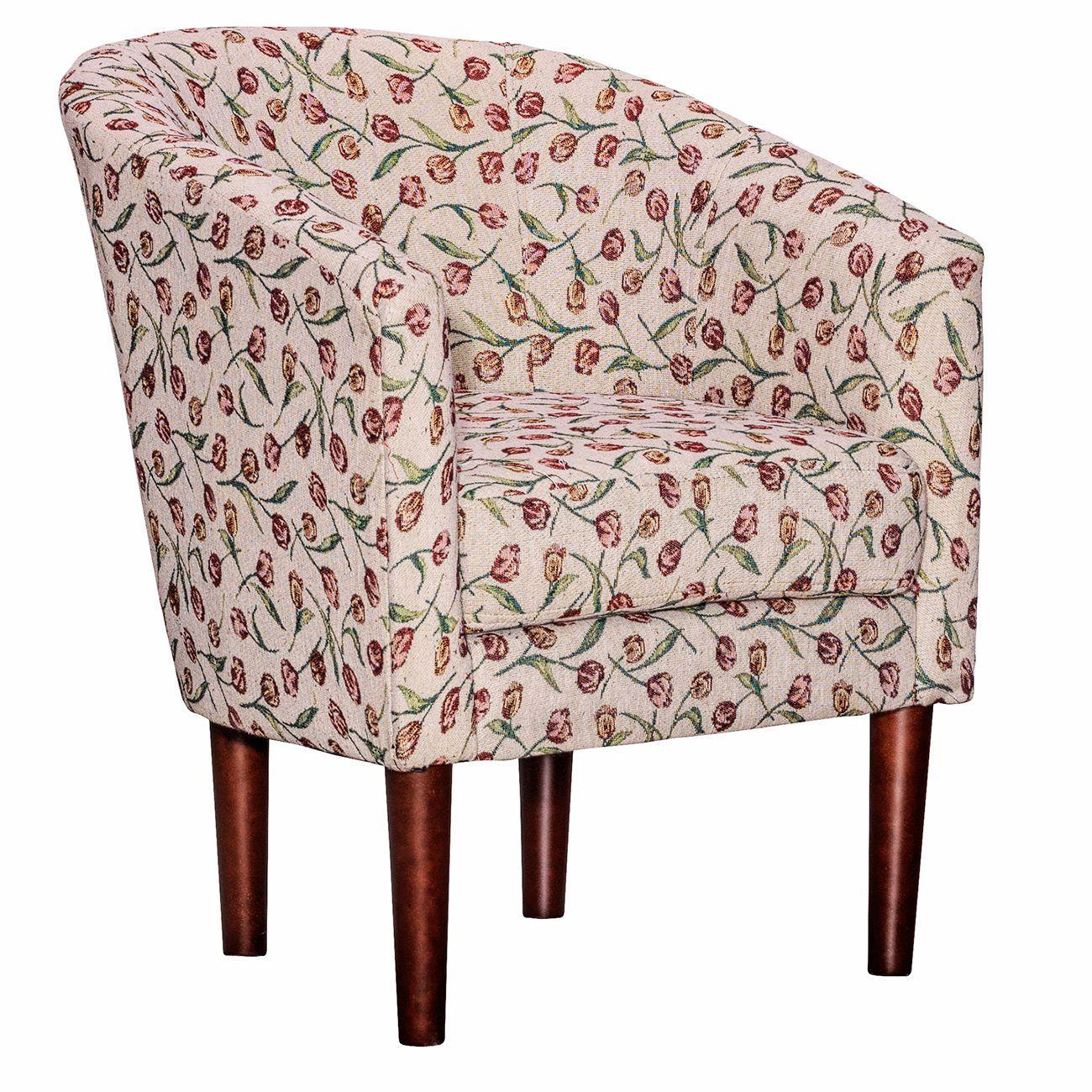 Poltrona Esmirna tela Gobelino  66 x  72x 74-1