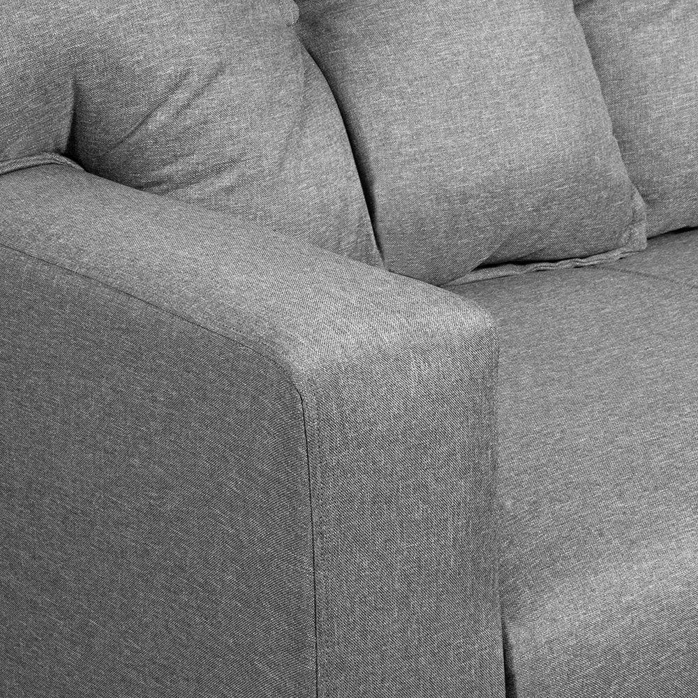 Seccional Belga esquinero Gris 210x210 X 95-2