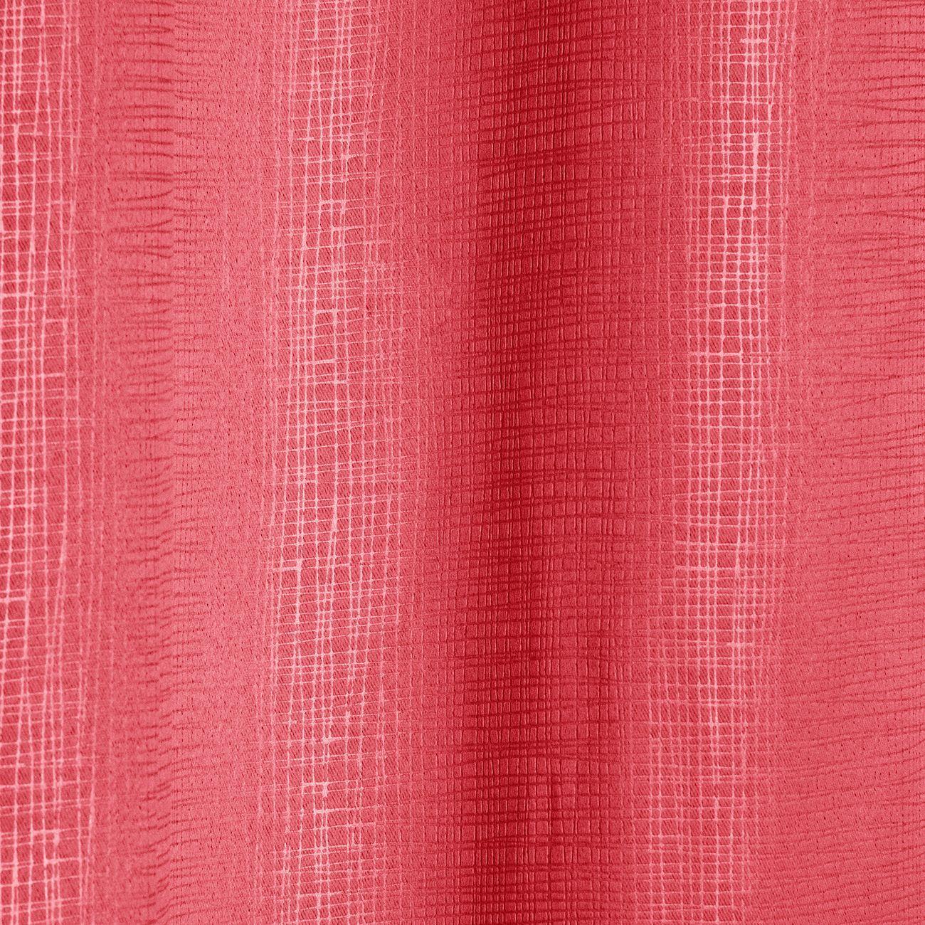 Set Cortina 2P Embossed Rojo-3