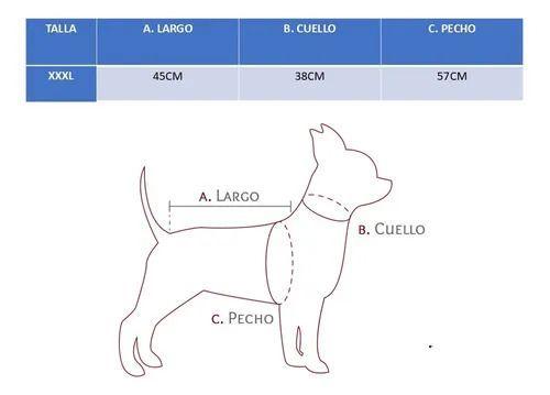 Polerón Polar Ropa P/ Perros Raza Pequeña Talla Xxxl-1
