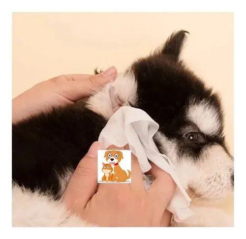 Toallitas Húmedas Perros Gatos Mascotas Con Aloe Vera 50unid-3