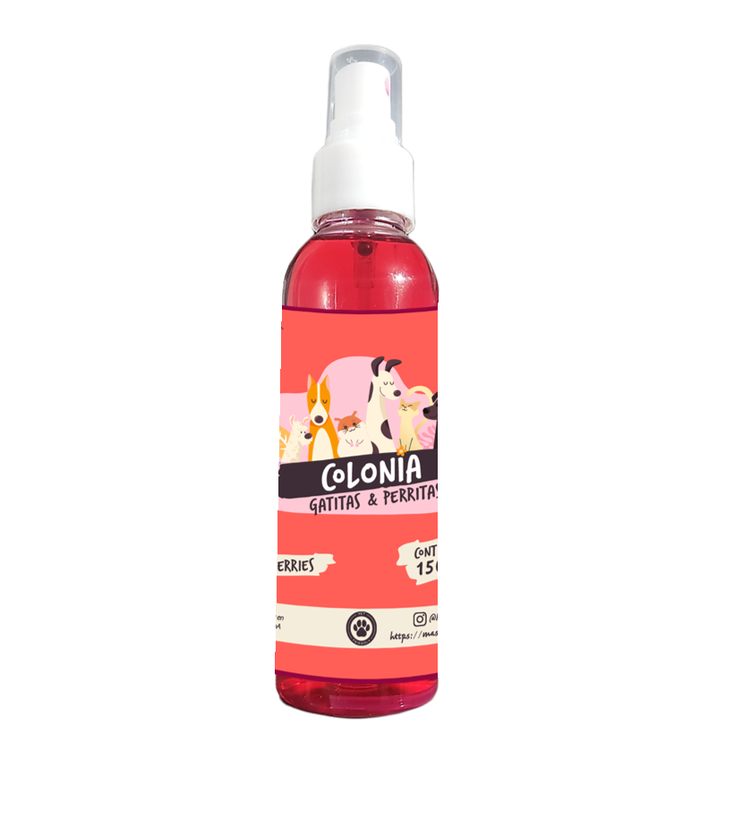 Kit Para Perro Shampoo Seco + Colonia Berries-Coco-2