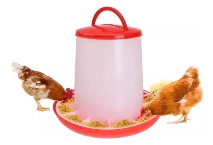 Comedero Para Gallinas 6kg Granja Pollos Roro Comederos Aves Pajareras-3