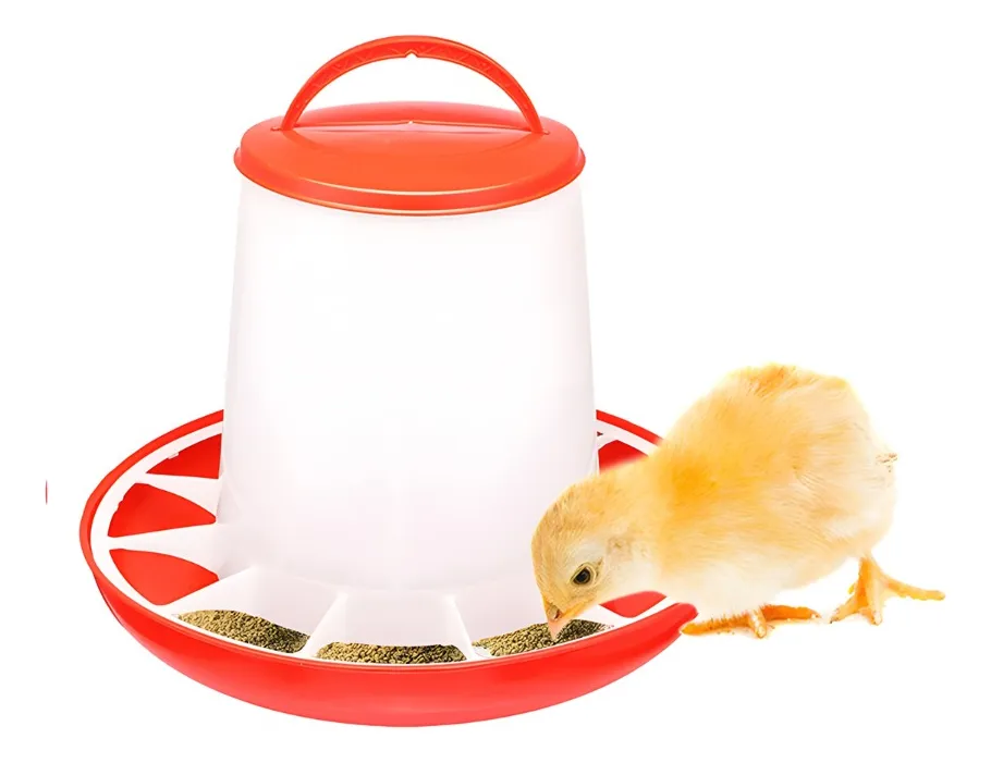 Comedero Para Gallinas 6kg Granja Pollos Roro Comederos Aves Pajareras-5