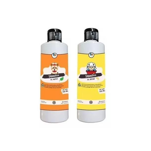 Shampoo P/ Perros Gatos 250 Ml Matico - Avena Piel Sensible-0
