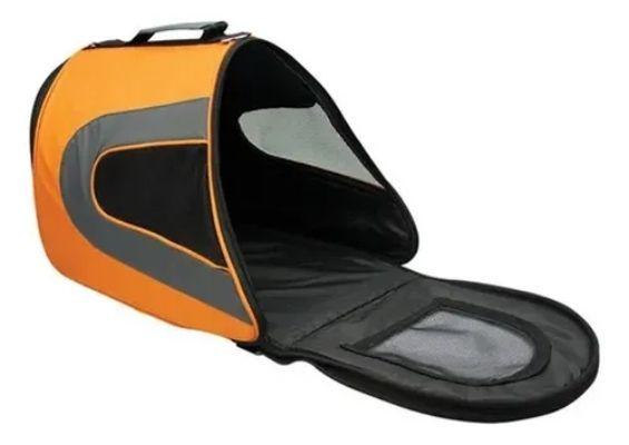 Bolso Transporte Mascotas Pequeño 36x21,5x23,5cm Naranja-2