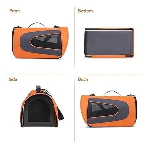 Bolso Transporte Mascotas Pequeño 36x21,5x23,5cm Naranja-4