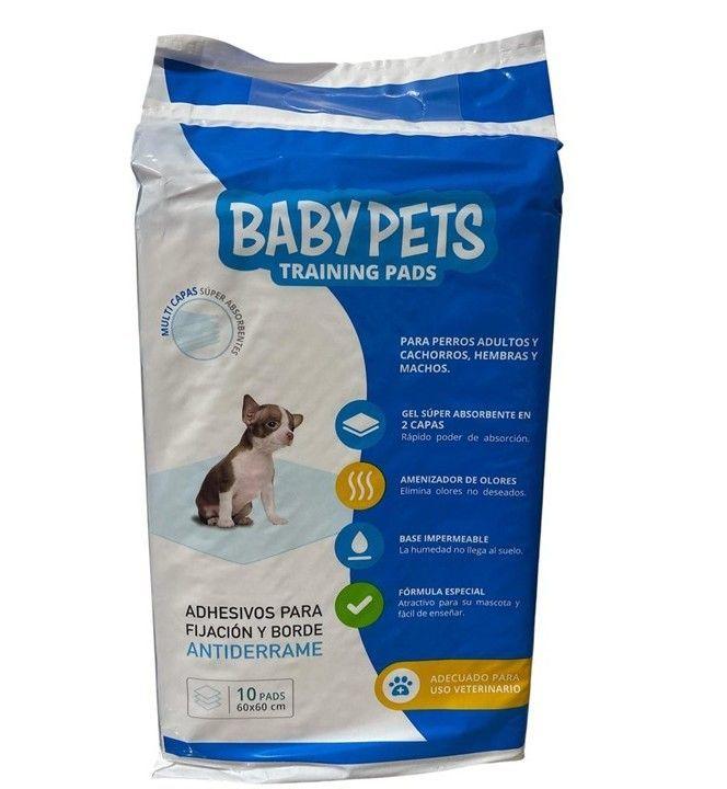 10 Pañales Sabanillas Para Perros 60x60cm Control De Olores-4