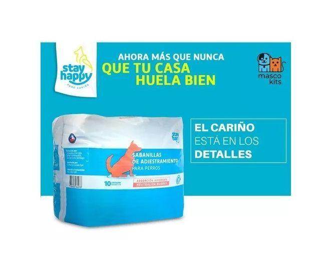 X10 Pañales Sabanillas Entrenamiento Mascota 60x60 Stayhappy-1