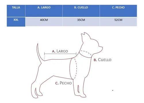 Polerón Polar Ropa Para Perros Raza Pequeña Talla Xxl-1