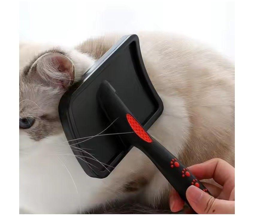 Peine Rasqueta Perro Gato Grande Removedor Pelaje 19x11,8 Cm-2