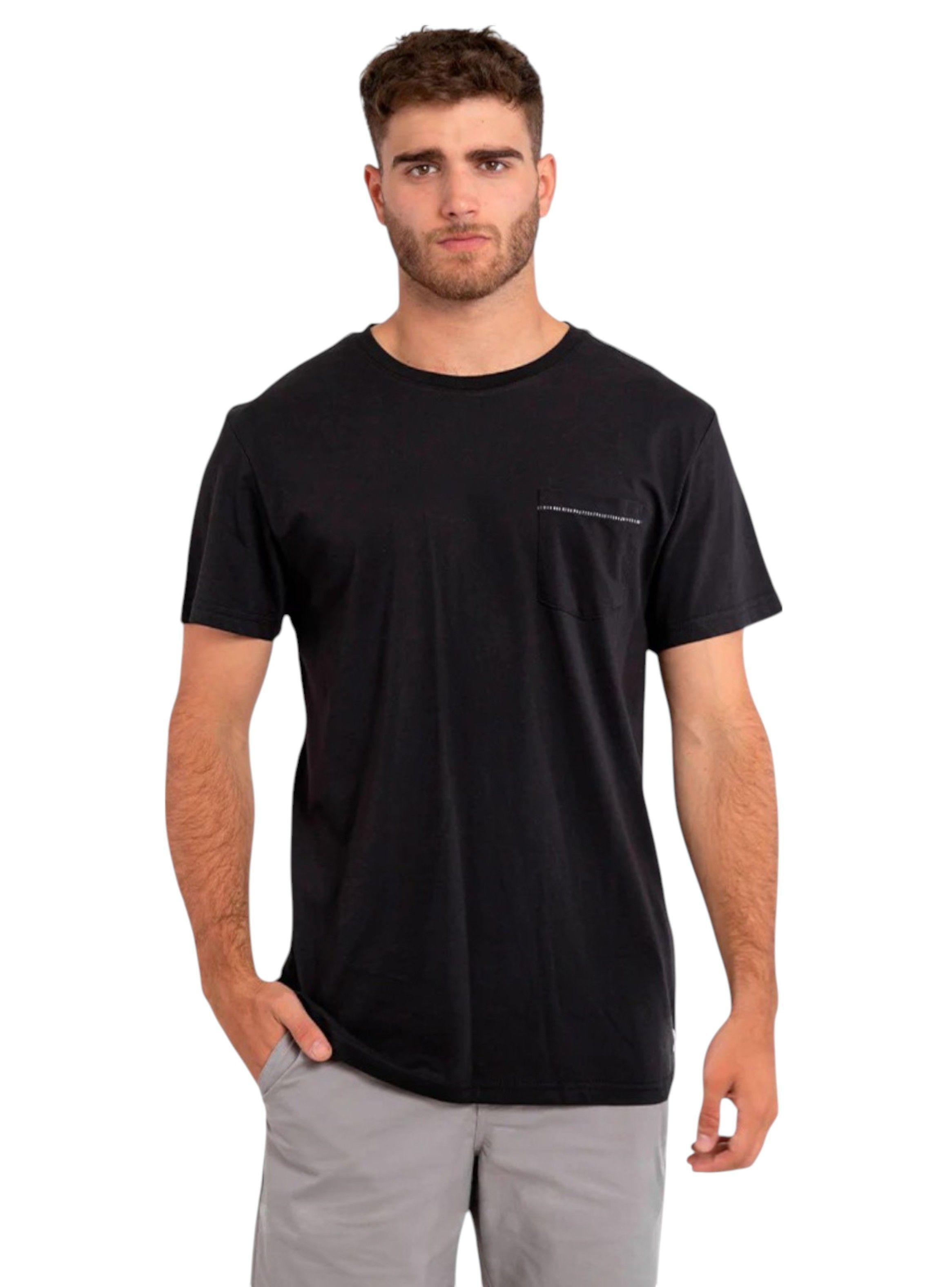 Polera Orgánica con Bolsillo Hombre Falcone-0