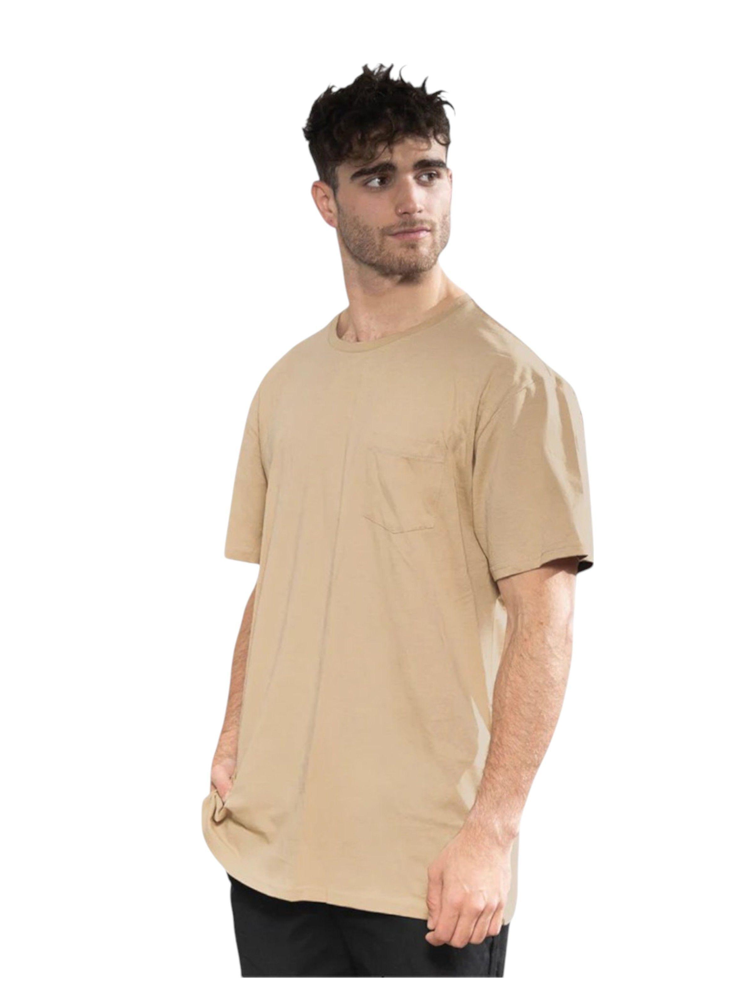 Polera Orgánica con Bolsillo Hombre Falcone-2