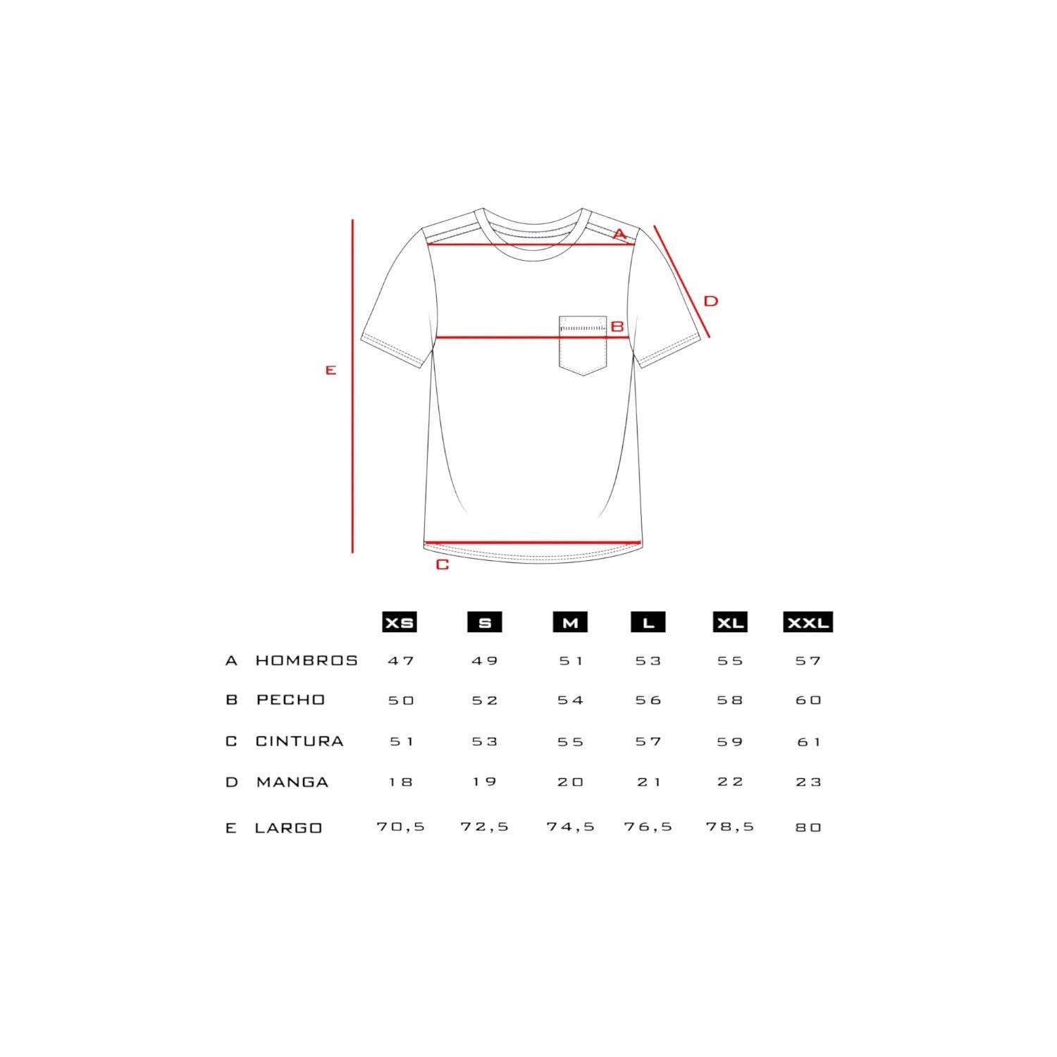 Polera Orgánica Acid-Wash Rectangular Logo Hombre Falcone-3