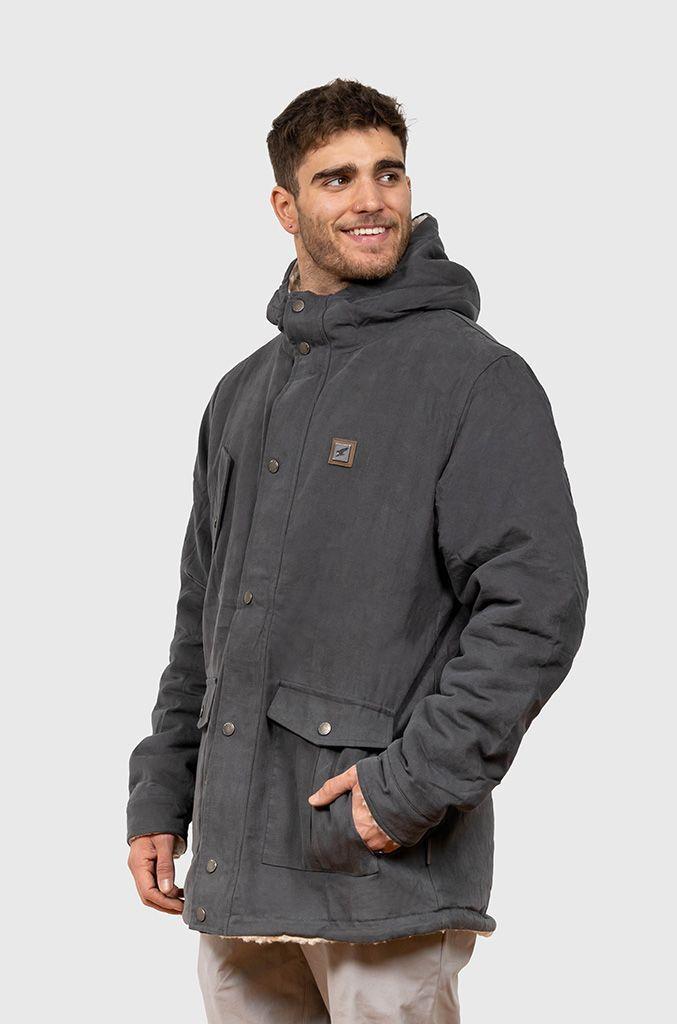 Chaqueta Canvas Reversible Woodstone Hombre Falcone-1