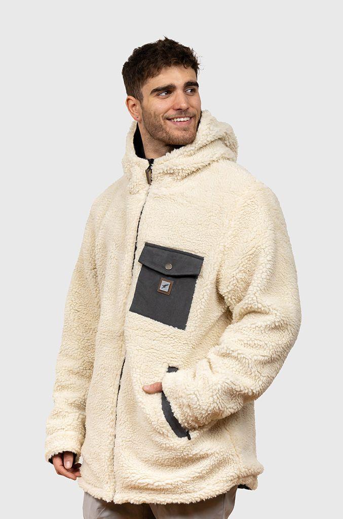 Chaqueta Canvas Reversible Woodstone Hombre Falcone-4