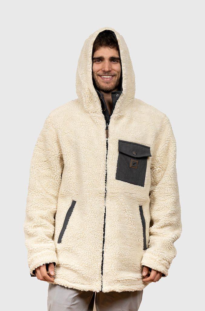 Chaqueta Canvas Reversible Woodstone Hombre Falcone-5