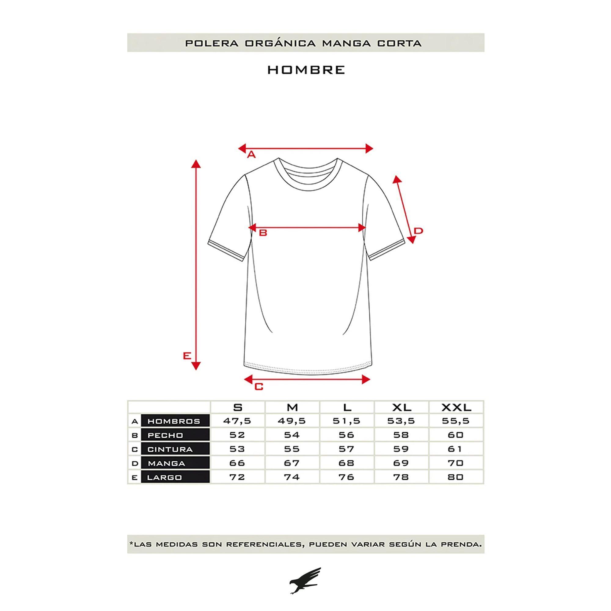 Polera Orgánica Soul Mind Hombre Falcone Falcone-3