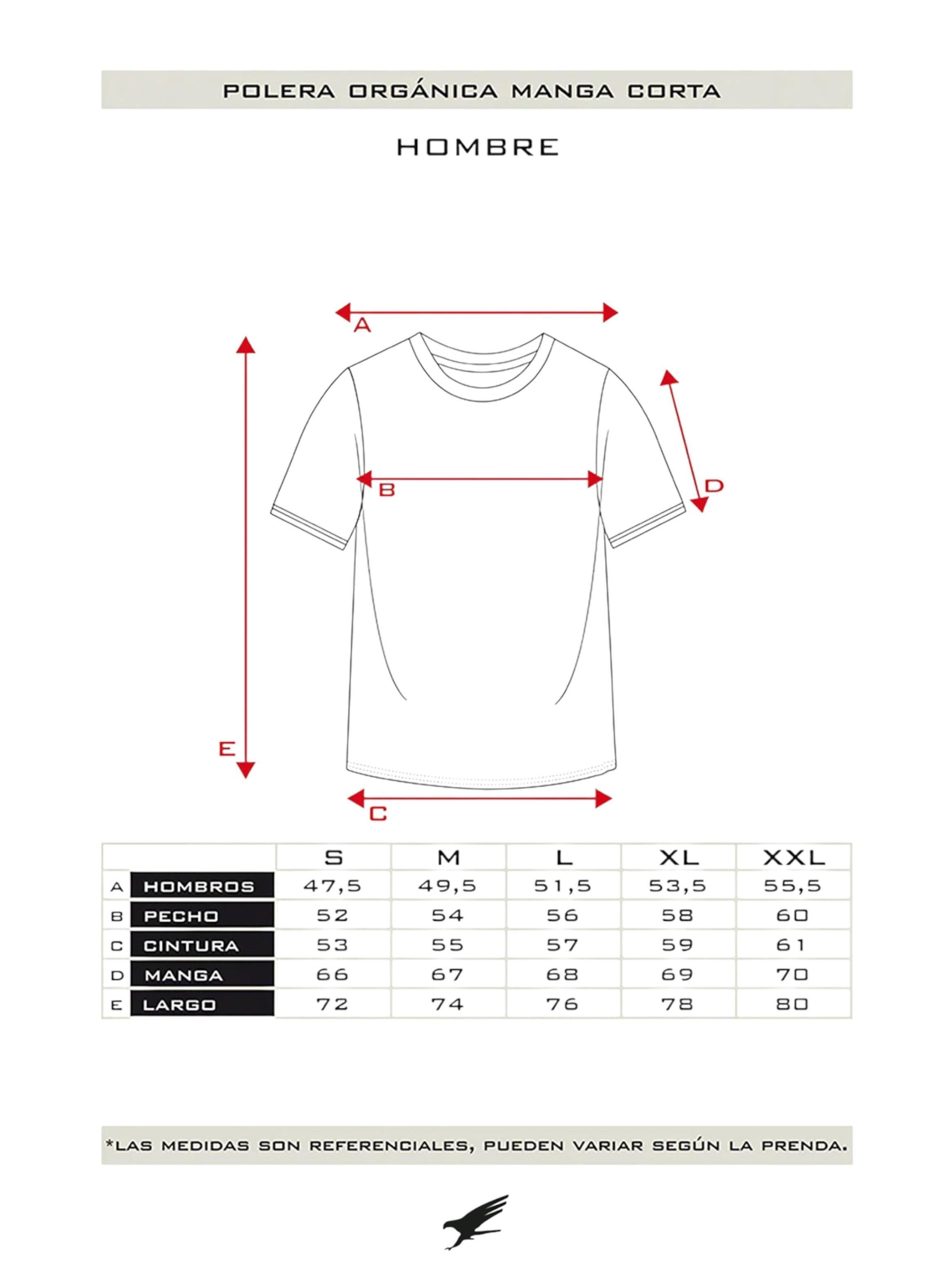 Polera Orgánica Soul Mind Hombre Falcone Falcone-3