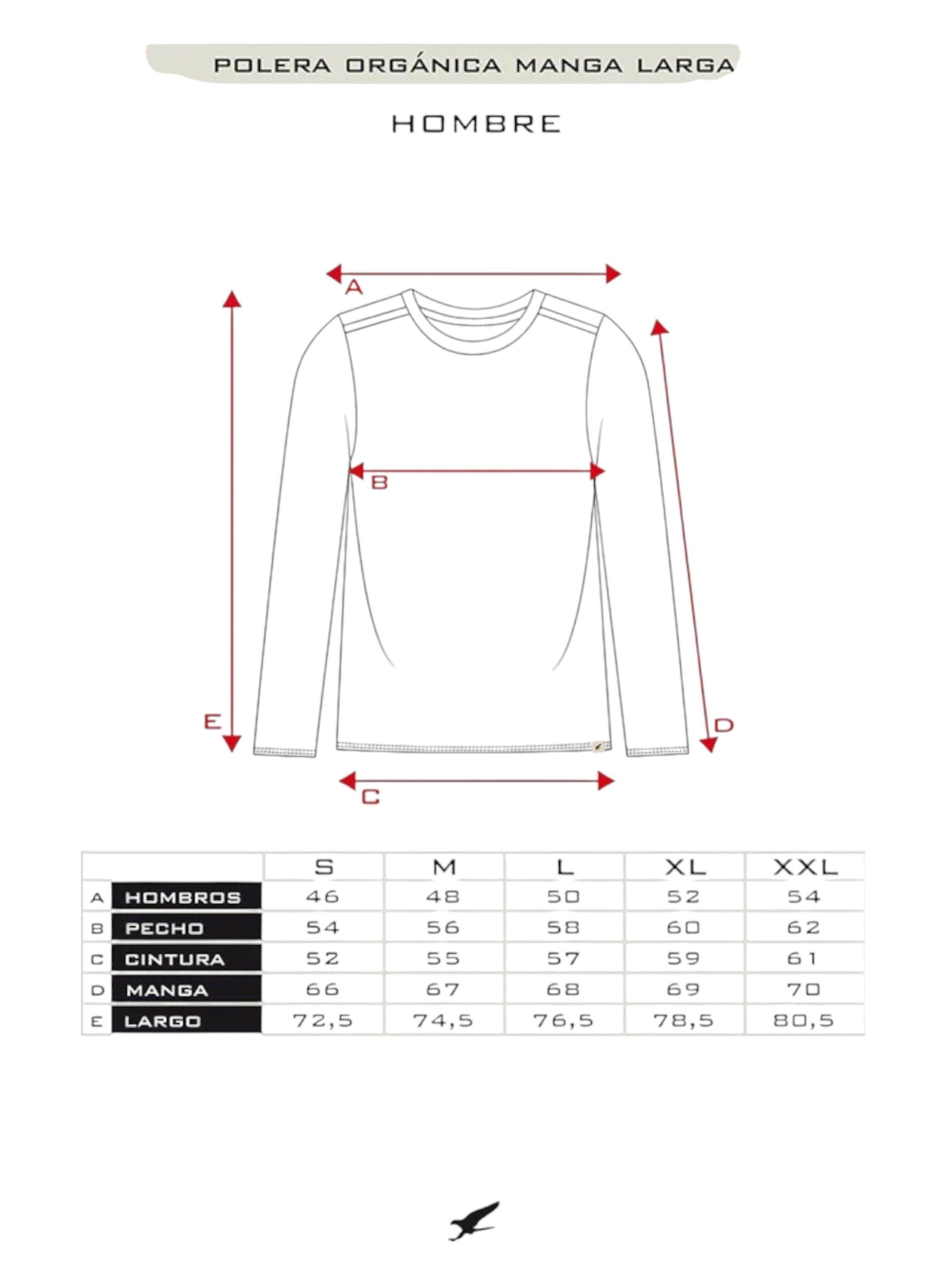 Polera Manga Larga con Bolsillo Hombre Falcone-3