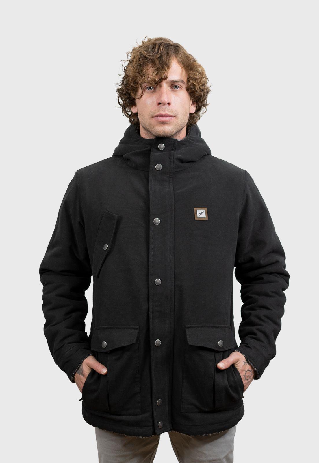Chaqueta Canvas Reversible Woodstone V2 Hombre Falcone -1