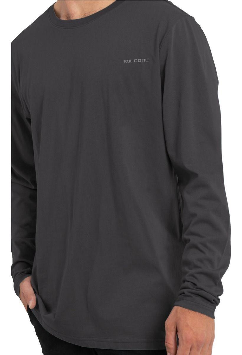 Polera Orgánica Manga Larga Classic Hombre Falcone-3
