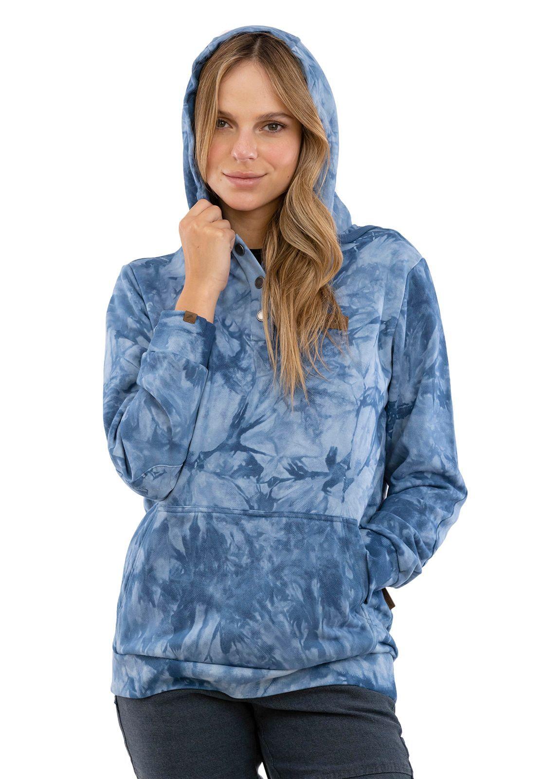 Polerón Tie-Dye Wild Mujer Falcone-0