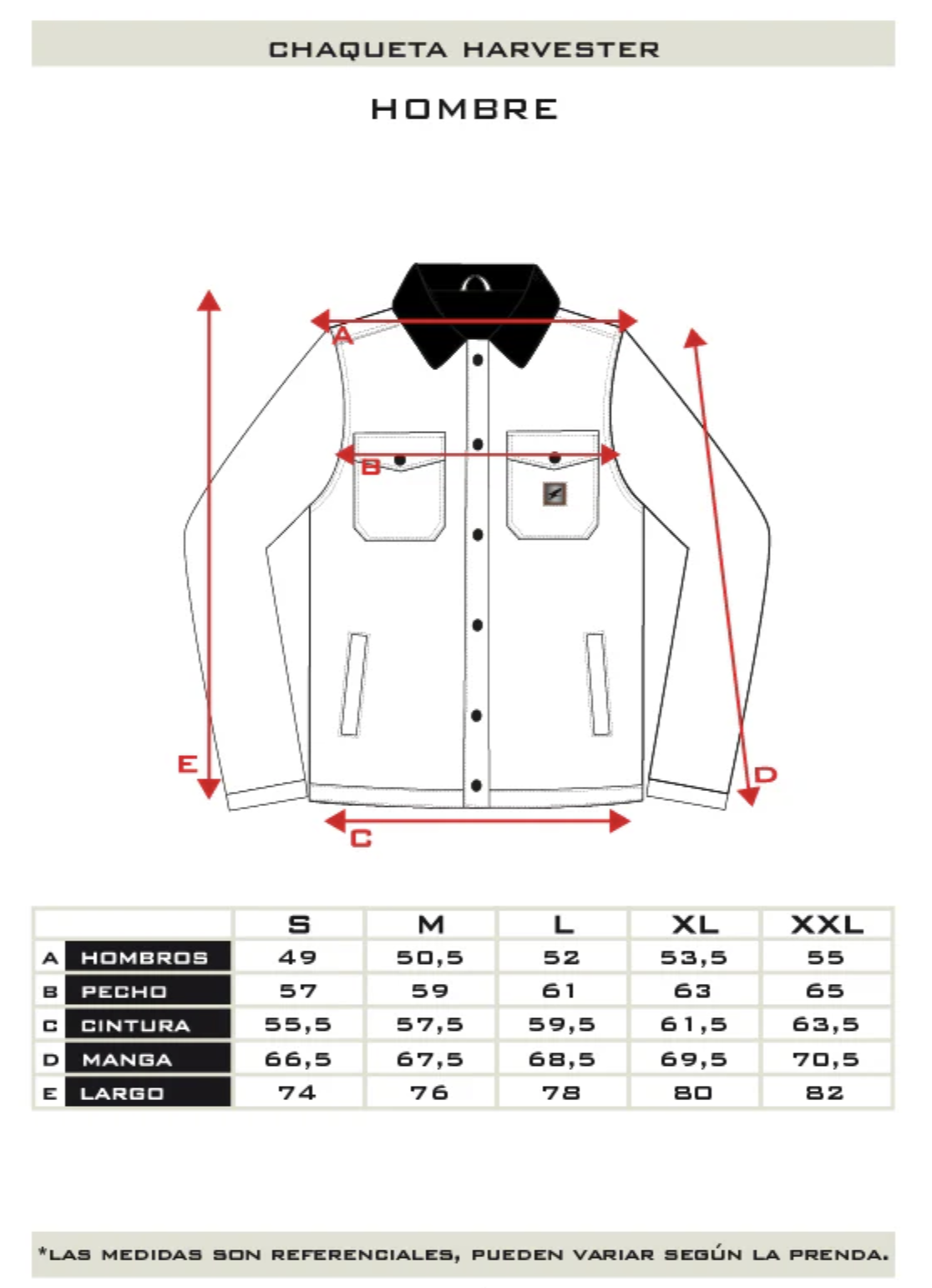 Chaqueta Harvester Negro Hombre Falcone-6