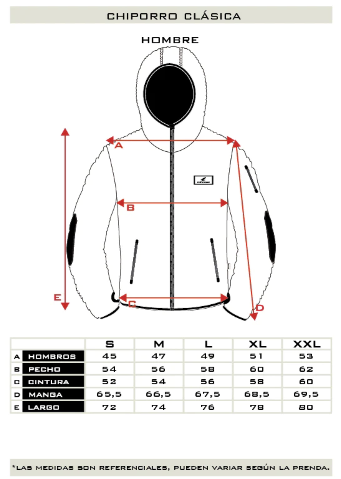 Chaqueta Chiporro Clásica V6 Hombre Falcone-6